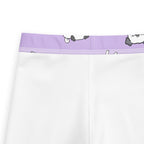 Girls Purple Pug Buttery Soft Leggings