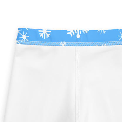 Kids Blue Snowflake Buttery Soft Leggings