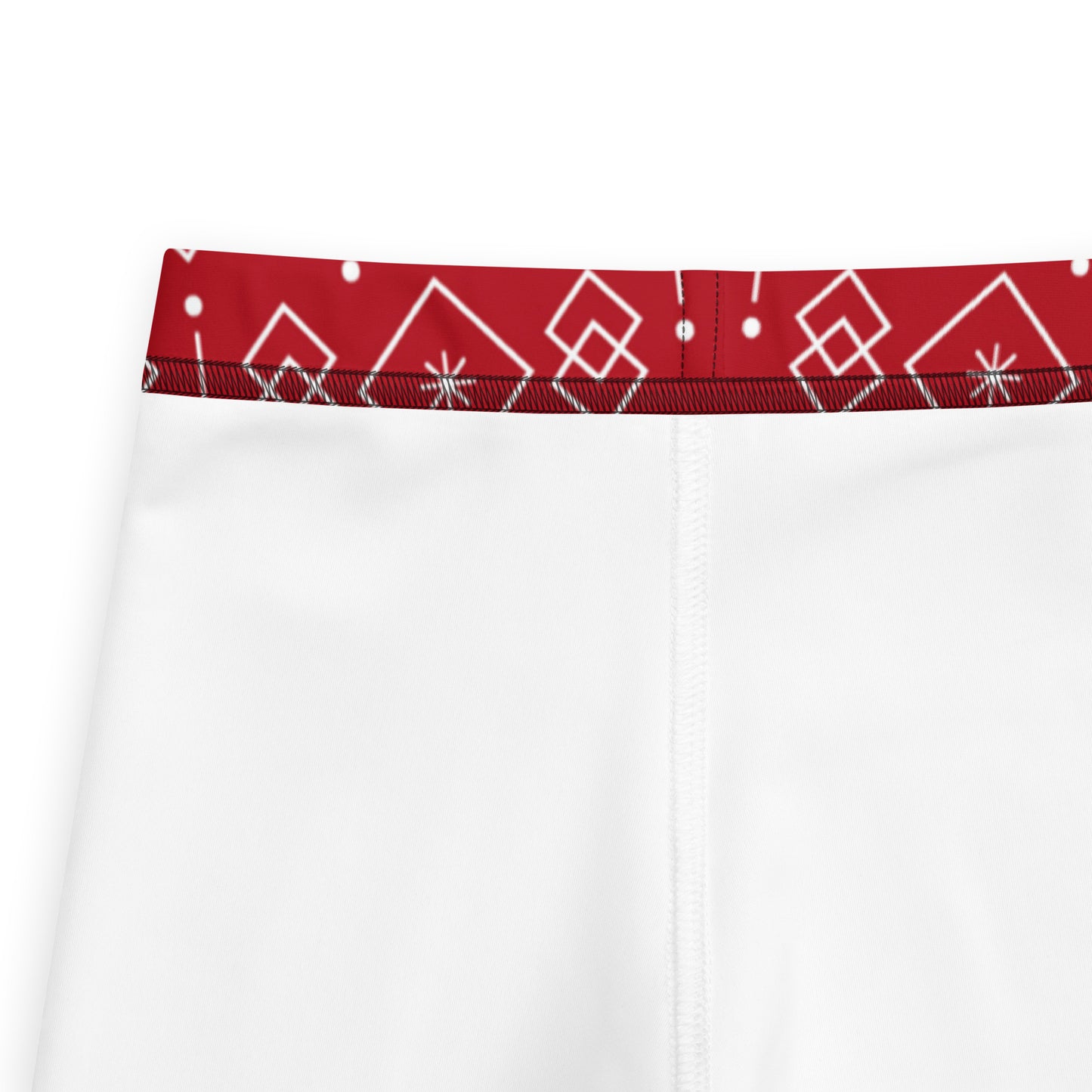 Kids Red Hanukkah Star of David Buttery Soft Leggings