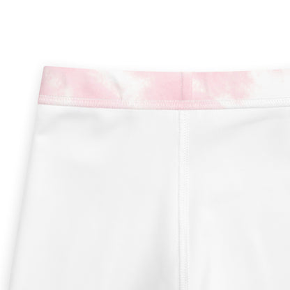 Girls Pink Tie Dye Buttery Soft Leggings