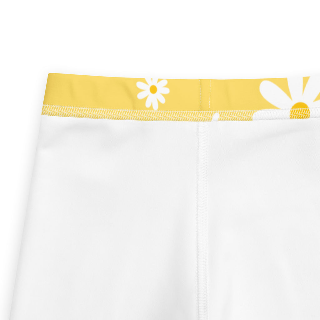Kids Yellow Daisy Buttery Soft Leggings