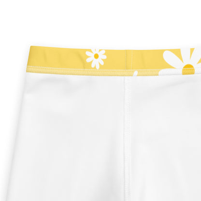 Kids Yellow Daisy Buttery Soft Leggings