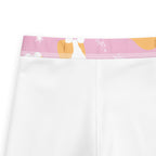 Girls Purple Corgi Dog Buttery Soft Leggings