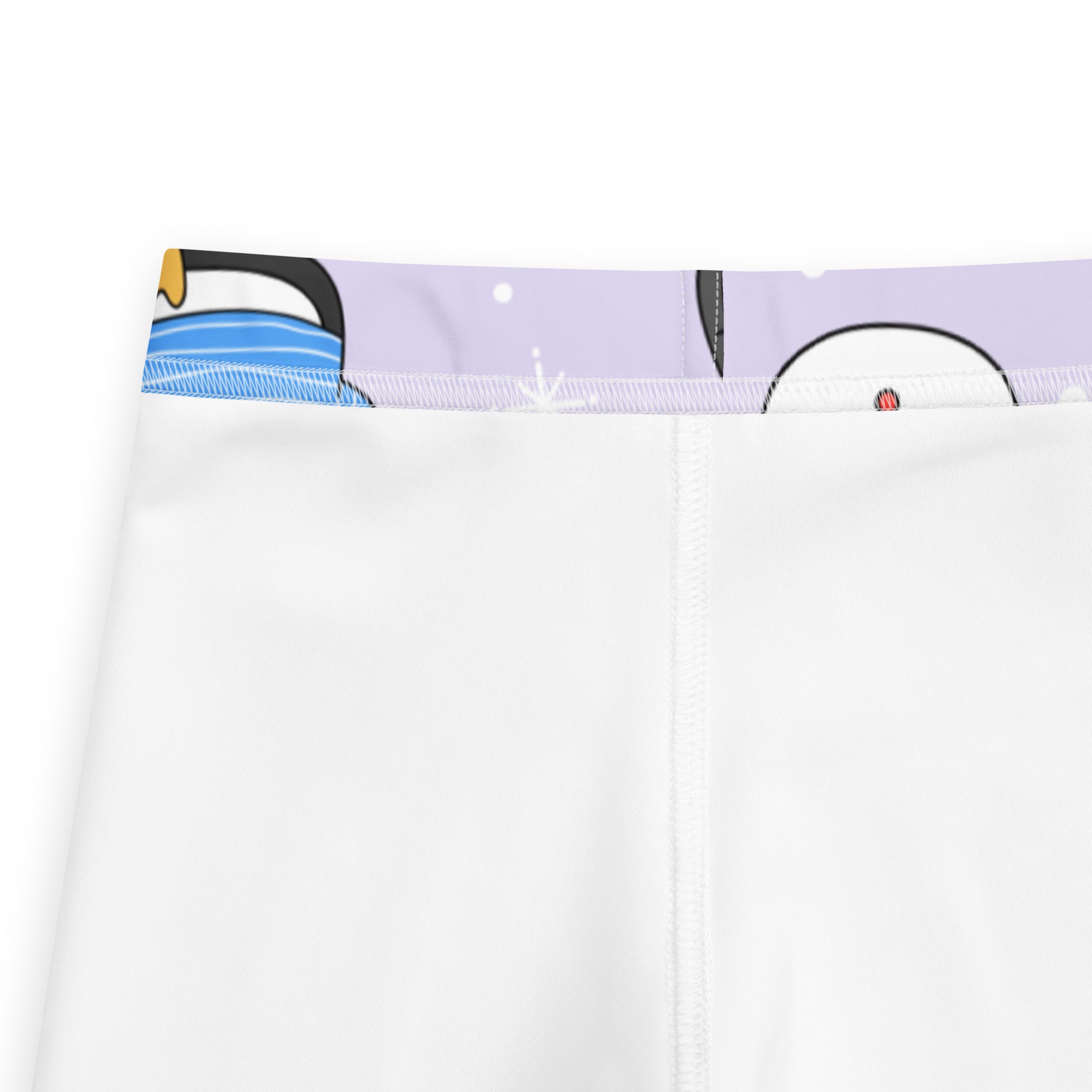 Girls Winter Penguin & Snowman Buttery Soft Leggings