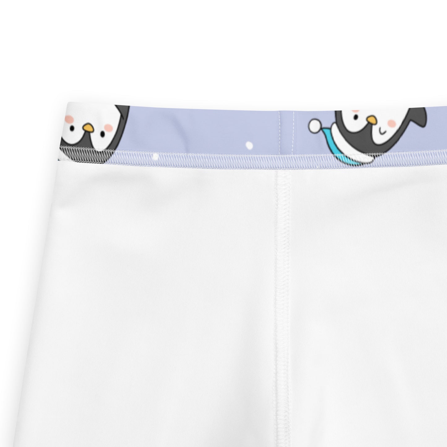 Girls Winter Penguin Christmas Buttery Soft Leggings