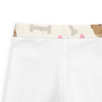 Girls Puppy Print Buttery Soft Leggings