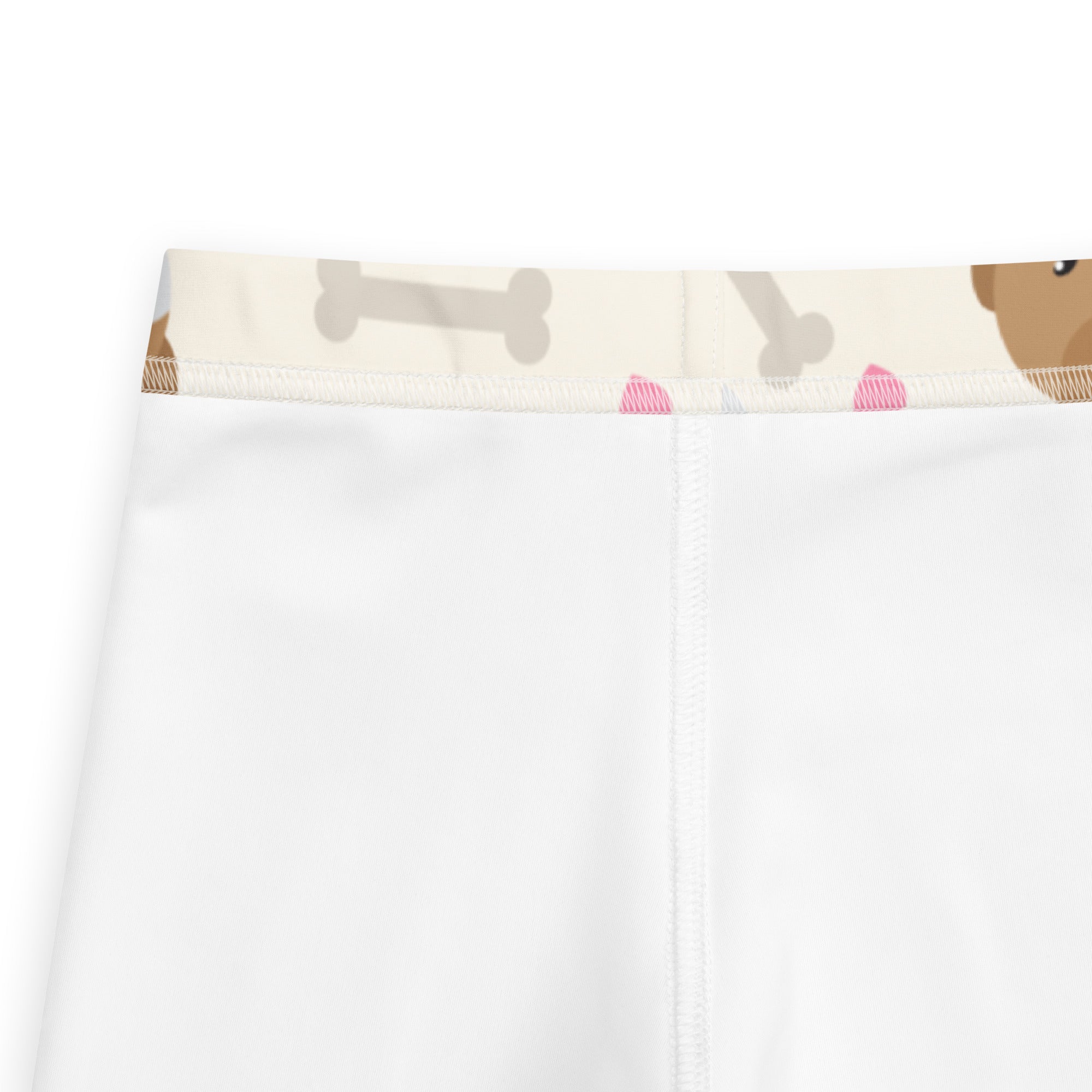 Girls Puppy Print Buttery Soft Leggings