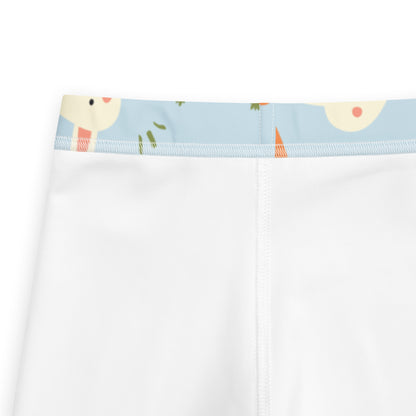 Girls Easter Bunny Carrot Buttery Soft Leggings