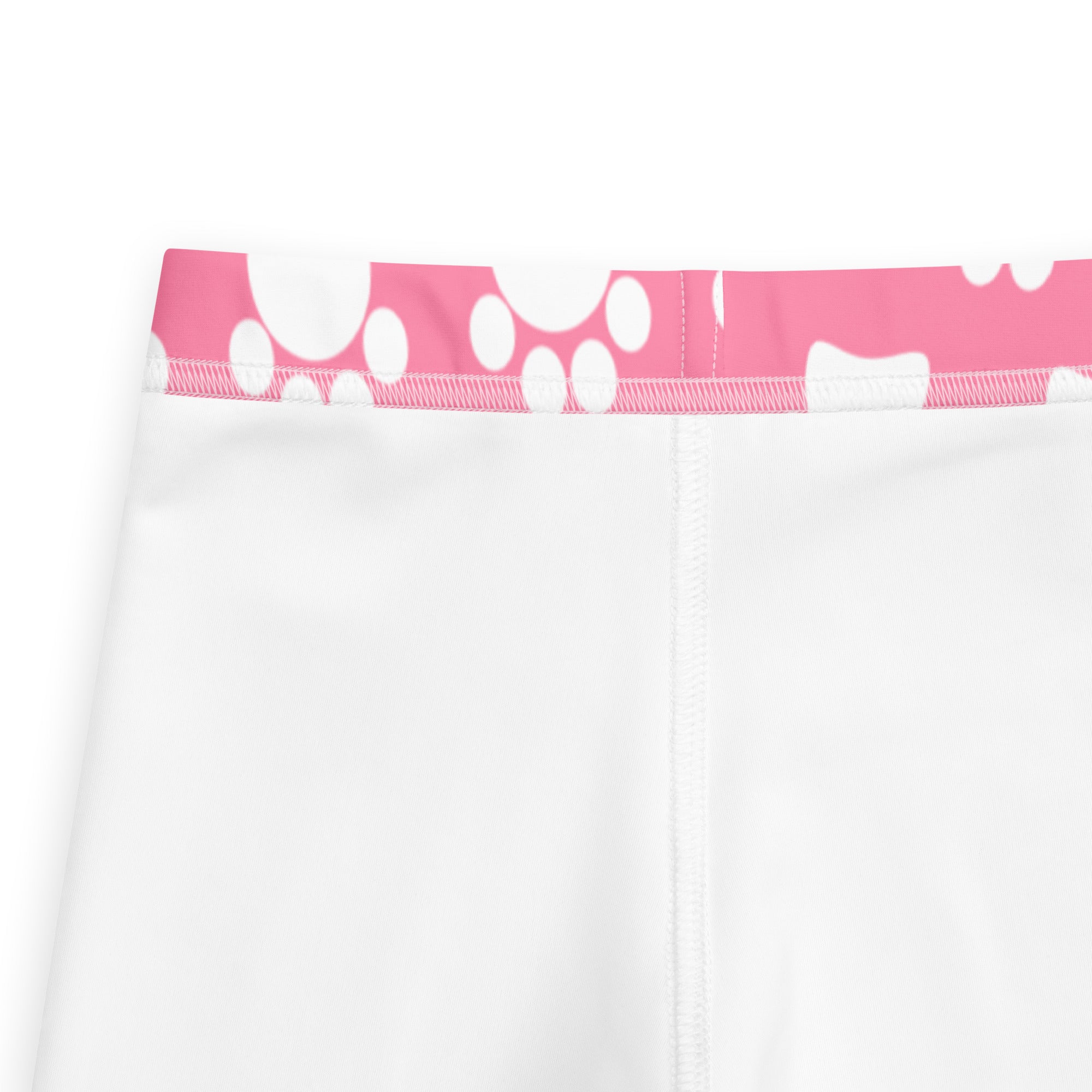Girls Pink Paw Print Buttery Soft Leggings