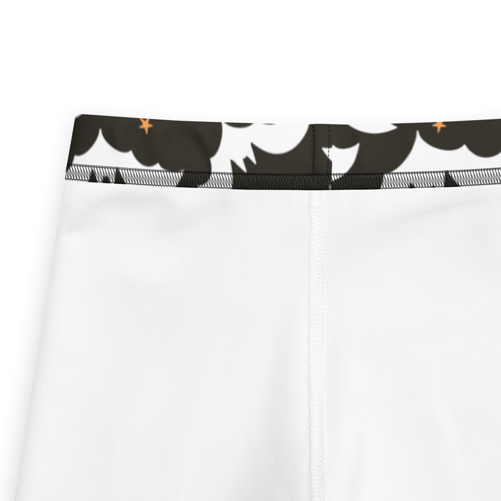 Girls Bat Halloween Leggings - Warm, Buttery Soft & Stretchy