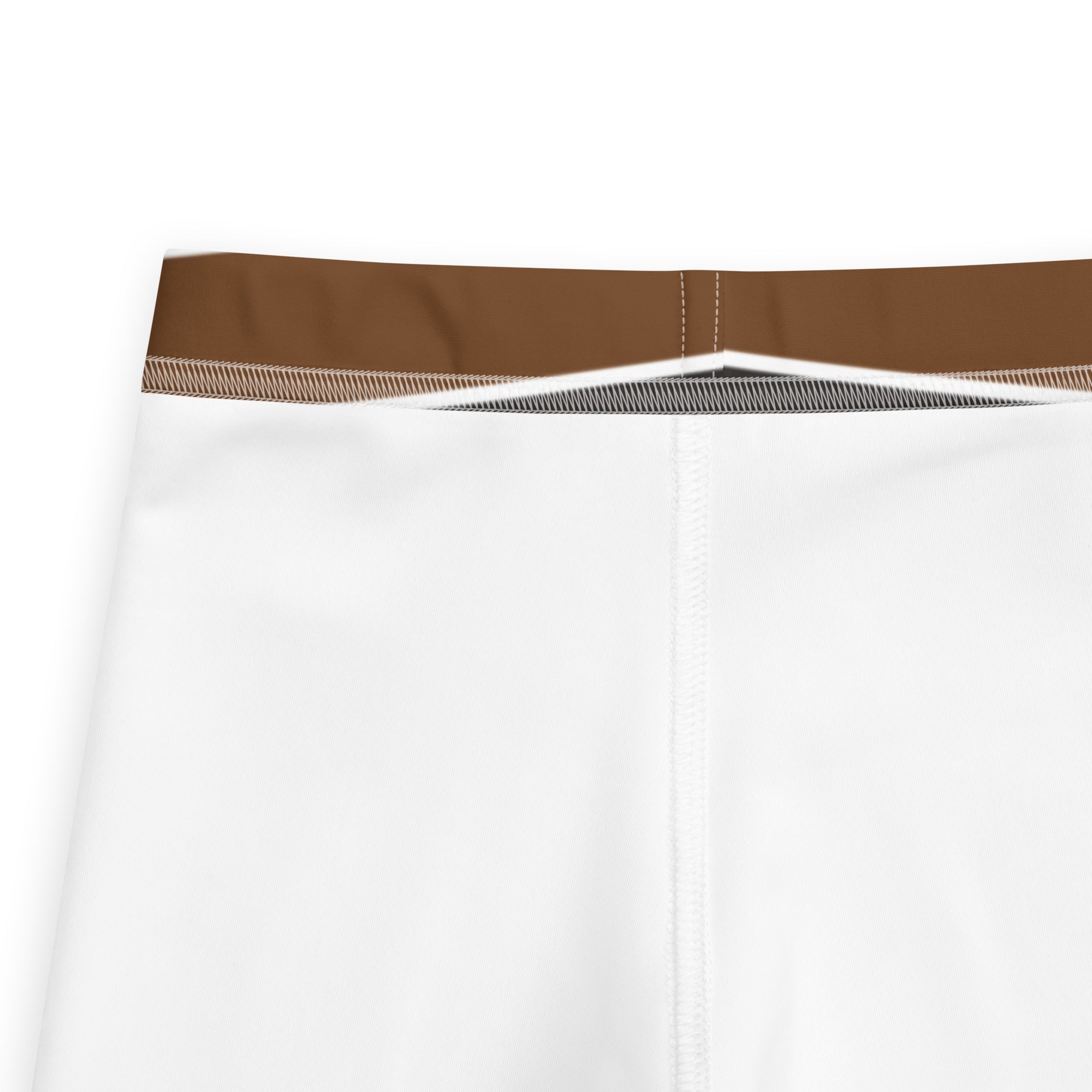 Girls Orange & Brown Striped Autumn Leggings - Warm, Buttery Soft & Stretchy