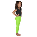 Kids Buttery Soft Lime Green Leggings