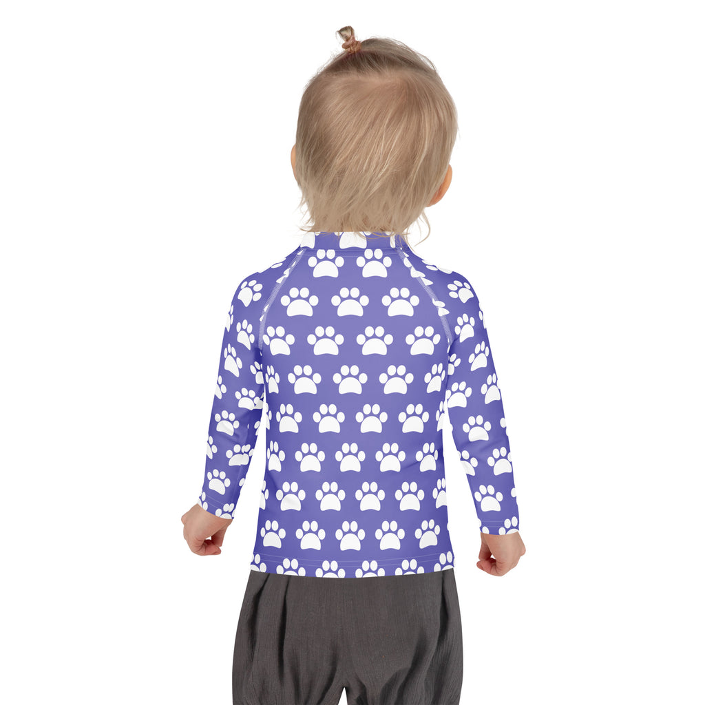 Girls Light Purple Long Sleeve Rash Guard Swim Shirt – Buttery Soft, Sun Safe UPF 50+ Protection, Quick Dry & 4-Way Stretch Comfort