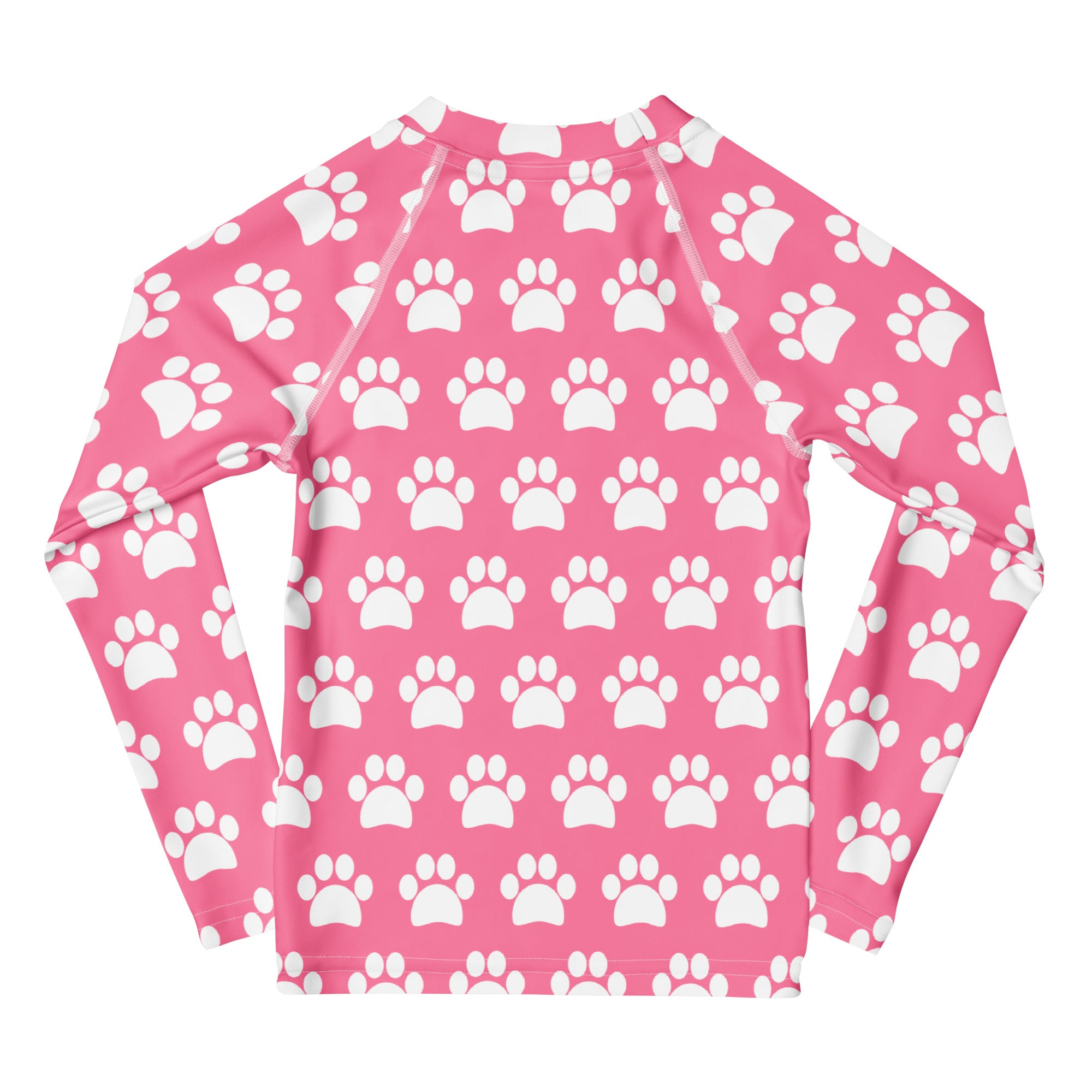 Girls Pink Long Sleeve Rash Guard Swim Shirt – Buttery Soft, Sun Safe UPF 50+ Protection, Quick Dry & 4-Way Stretch Comfort