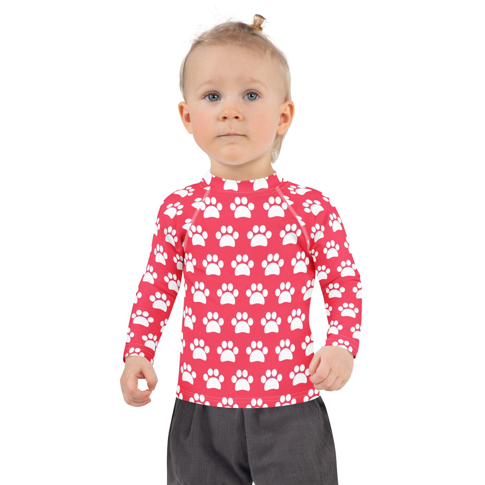 Girls Bright Pink Long Sleeve Rash Guard Swim Shirt – Buttery Soft, Sun Safe UPF 50+ Protection, Quick Dry & 4-Way Stretch Comfort