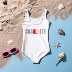 Personalized It's My Birthday Swimsuit - Custom Age & Name On Back For Girls