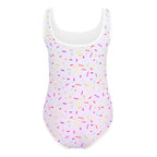 Girls Colorful Sprinkles Buttery Soft Leotard - Quick Drying For Dance and Gymnastics