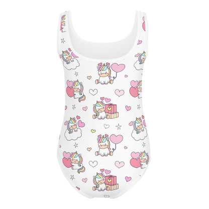 Girls Unicorn Birthday Buttery Soft Leotard