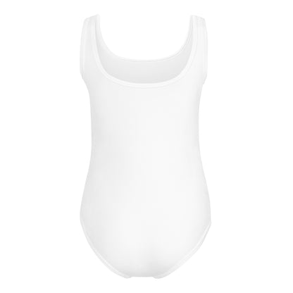 Girls White Buttery Soft Leotard