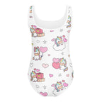 Girls Unicorn Birthday Custom Age It's My Birthday Leotard - Quick Drying For Dance and Gymnastics