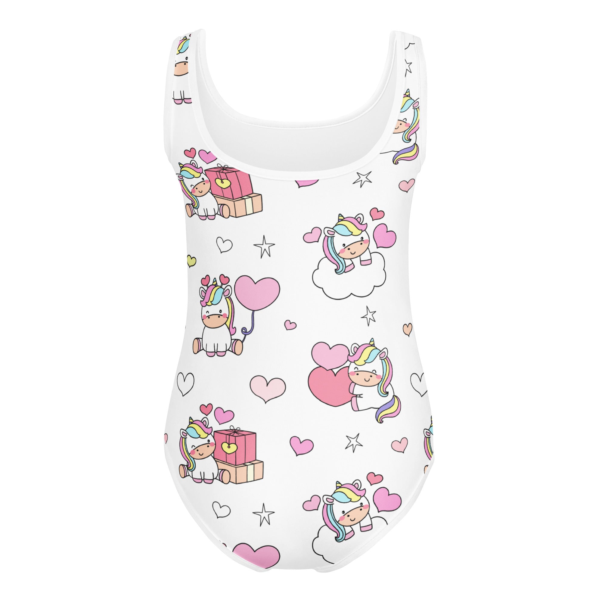 Girls Unicorn Birthday Custom Age It's My Birthday Leotard - Quick Drying For Dance and Gymnastics