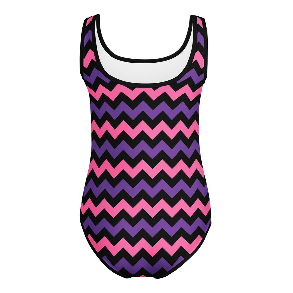 Girls Pink Purple Halloween Leotard – Buttery-Soft, Quick-Dry 4-Way Stretch Comfort for Dance & Gymnastics