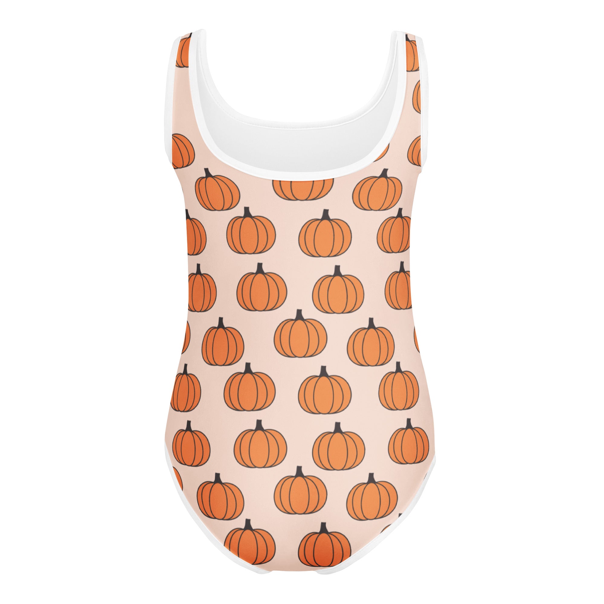 Girls Pumpkin Leotard – Buttery-Soft, Quick-Dry 4-Way Stretch Comfort for Dance & Gymnastics