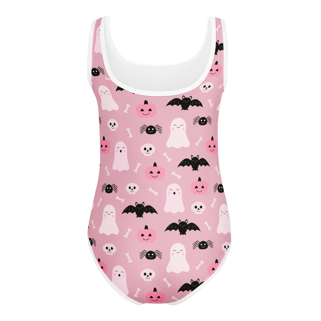 Girls Pink Halloween Custom Age It's My Birthday Leotard – Buttery-Soft, Quick-Dry 4-Way Stretch Comfort for Dance & Gymnastics