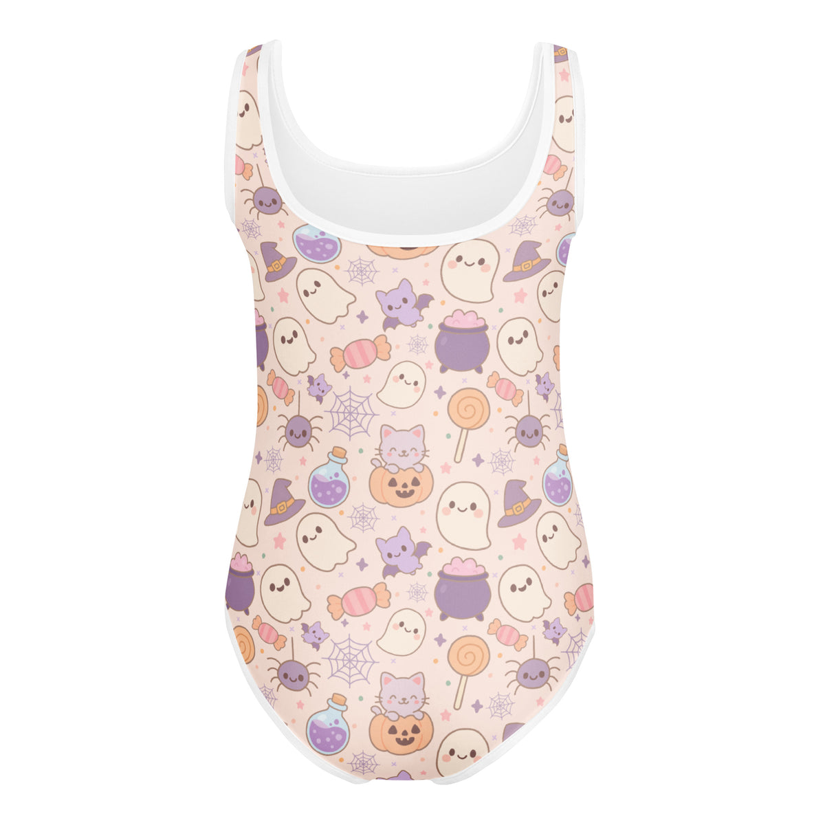 Girls Colorful Halloween Custom Age It's My Birthday Leotard – Buttery-Soft, Quick-Dry 4-Way Stretch Comfort for Dance & Gymnastics