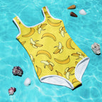 Girls Banana Buttery Soft Swimsuit With UPF 50+