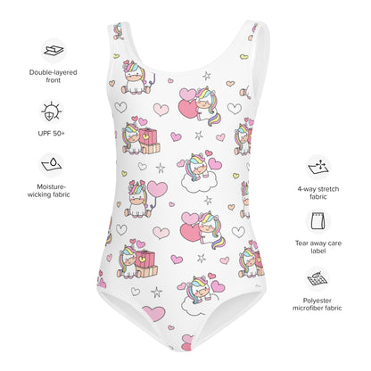 Girls Unicorn Birthday Buttery Soft Leotard