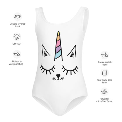 Girls Caticorn Buttery Soft Leotard