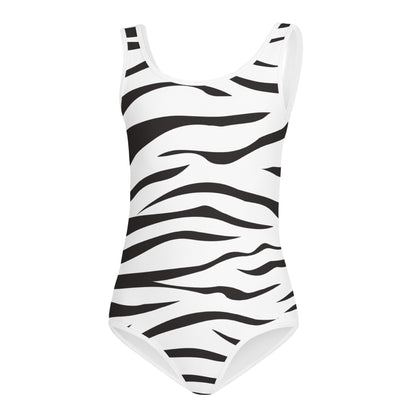 Girls Zebra Stripes Buttery Soft Leotard
