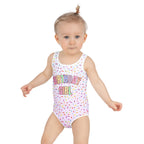 Colorful Sprinkles Birthday Girl Buttery Soft Swimsuit