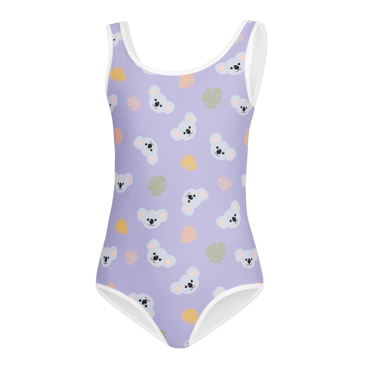 Girls Koala Bear Buttery Soft Leotard - Quick Drying For Dance and Gymnastics