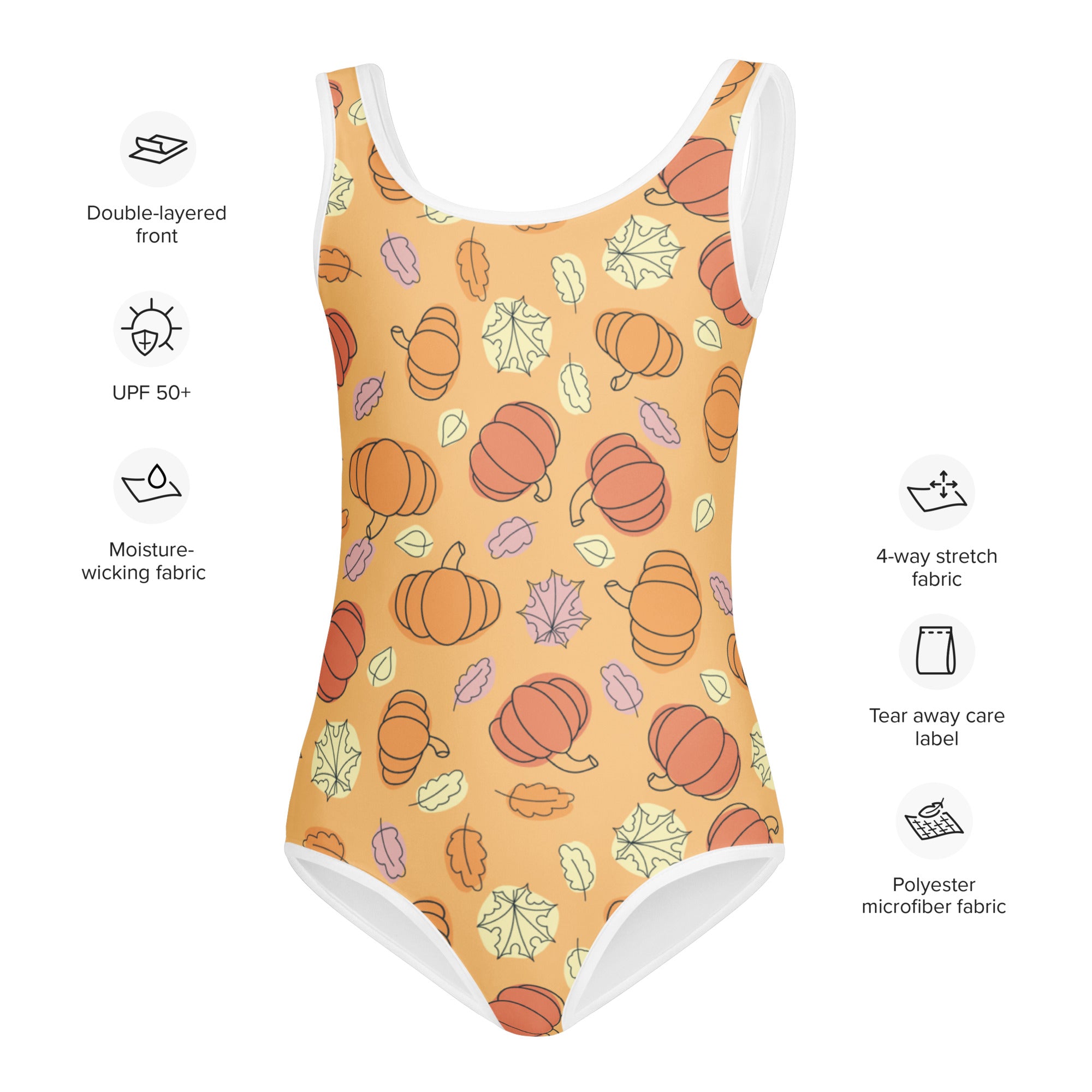 One-piece swimsuit specs