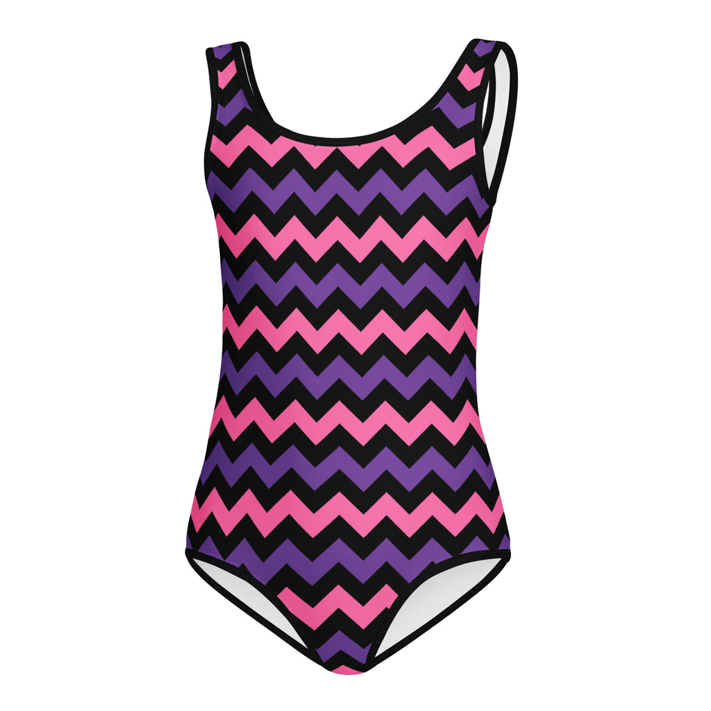 Girls Pink Purple Halloween Leotard – Buttery-Soft, Quick-Dry 4-Way Stretch Comfort for Dance & Gymnastics