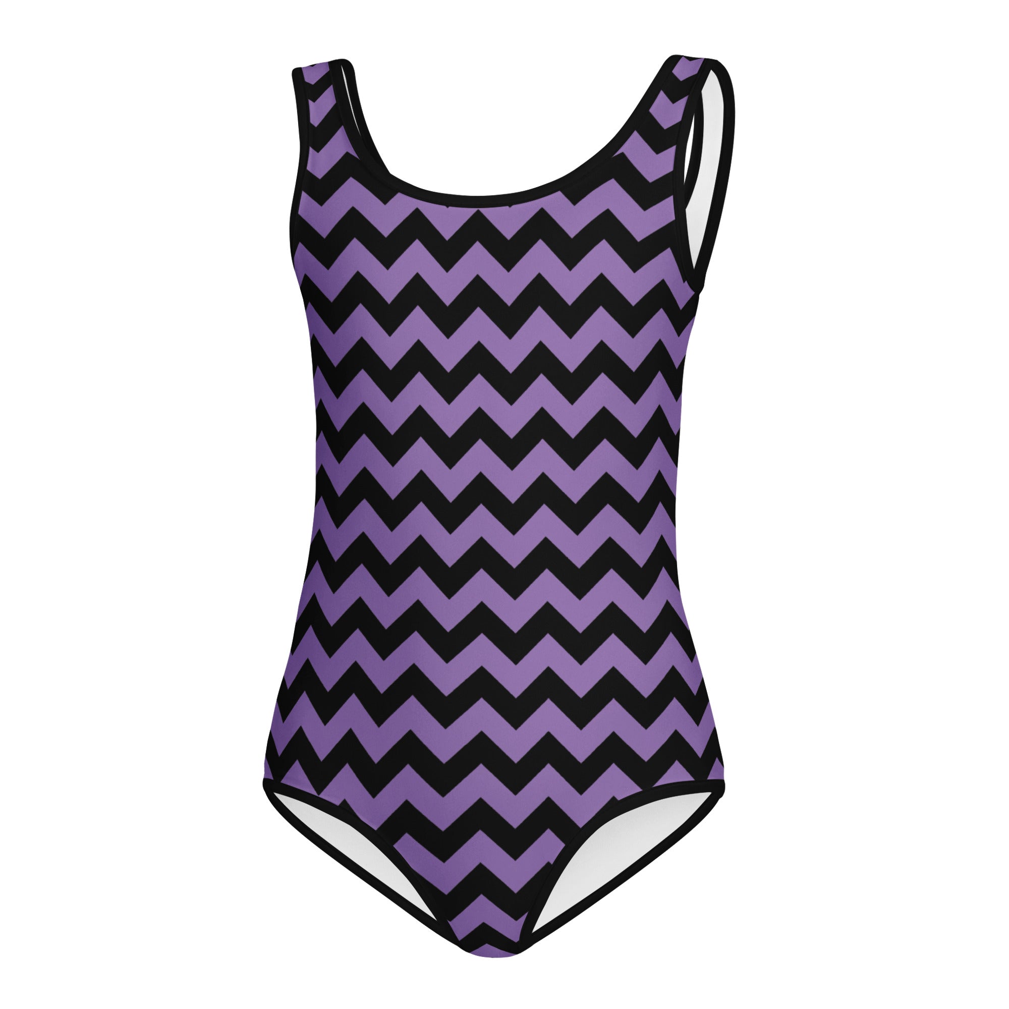 Girls Purple Halloween Leotard – Buttery-Soft, Quick-Dry 4-Way Stretch Comfort for Dance & Gymnastics