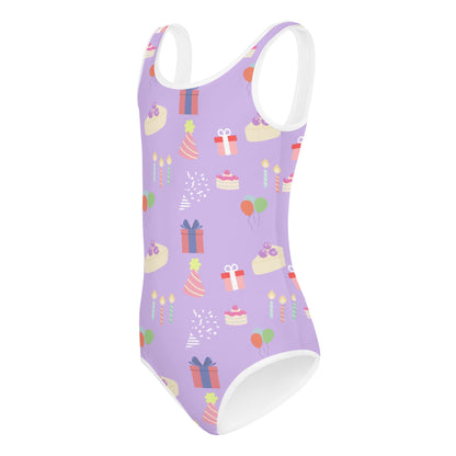 Girls Birthday Party Buttery Soft Leotard