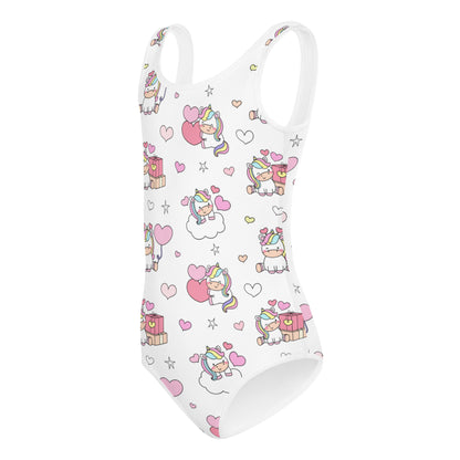 Girls Unicorn Birthday Buttery Soft Leotard