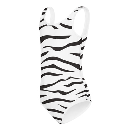 Girls Zebra Stripes Buttery Soft Leotard