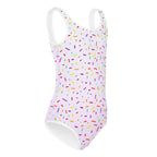 Girls Colorful Sprinkles Buttery Soft Leotard - Quick Drying For Dance and Gymnastics