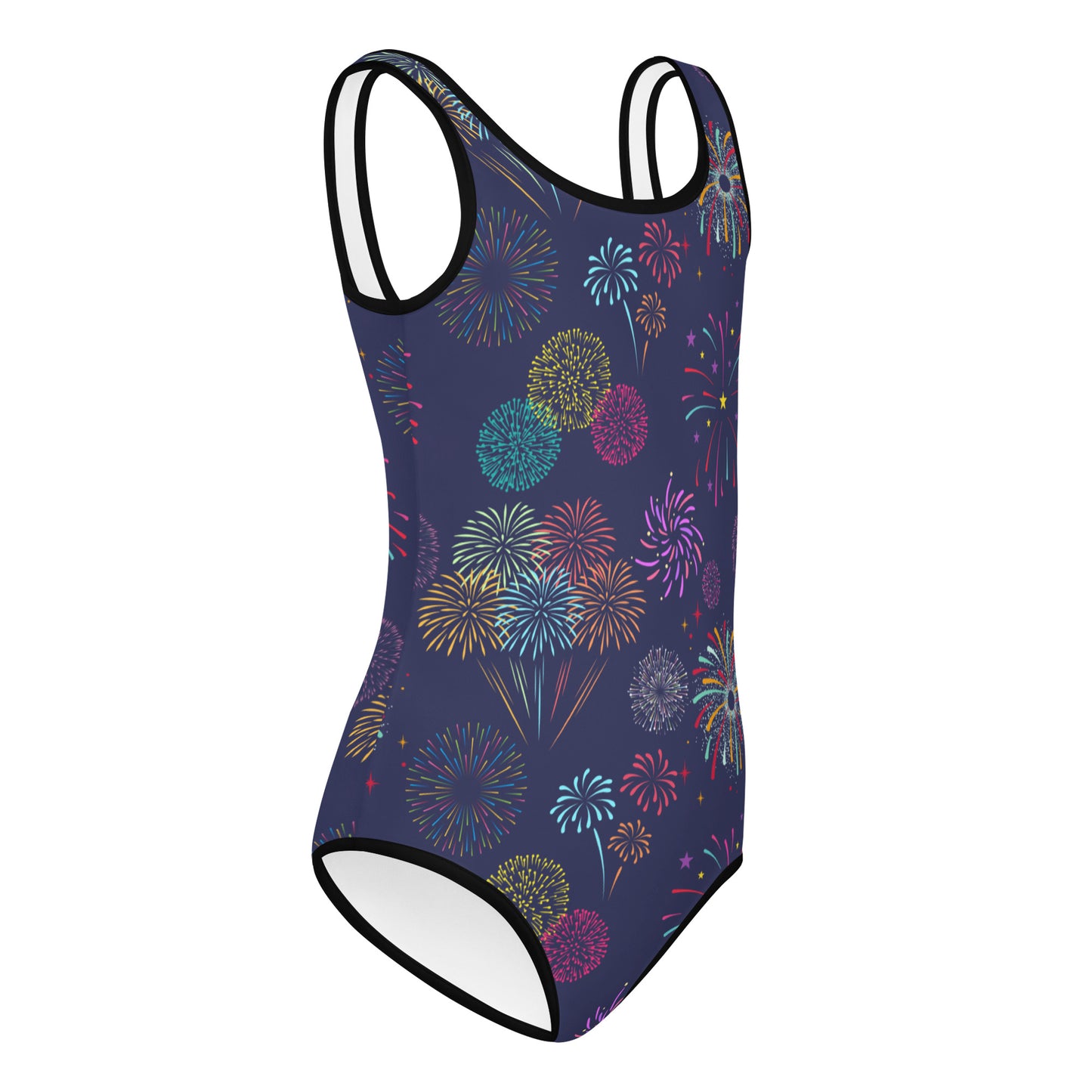 Girls Fireworks Celebration Buttery Soft Leotard