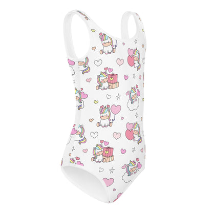 Girls Unicorn Birthday Buttery Soft Leotard