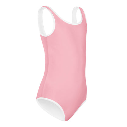 Girls Light Pink Buttery Soft Leotard - Quick Drying For Dance and Gymnastics