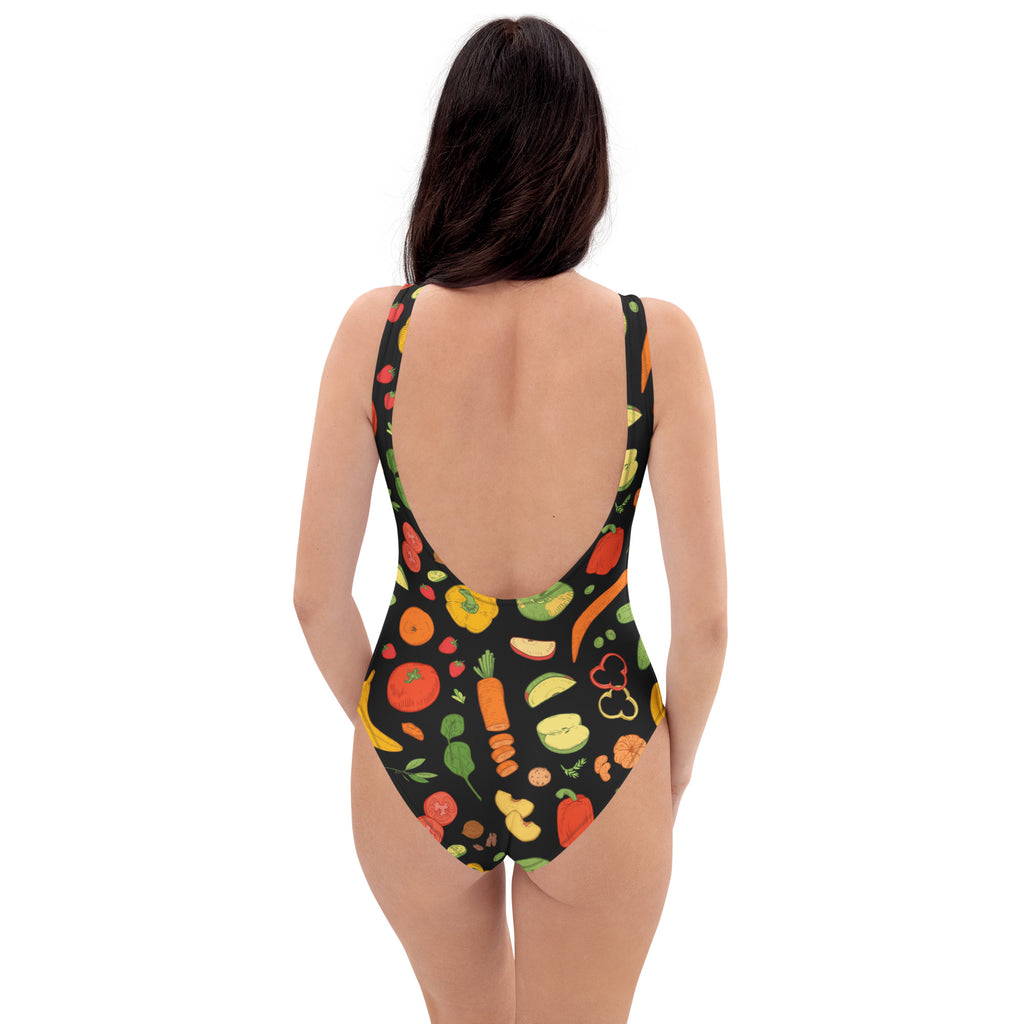 Women's Fruit & Veggie Buttery Soft Swimsuit With UPF 50+