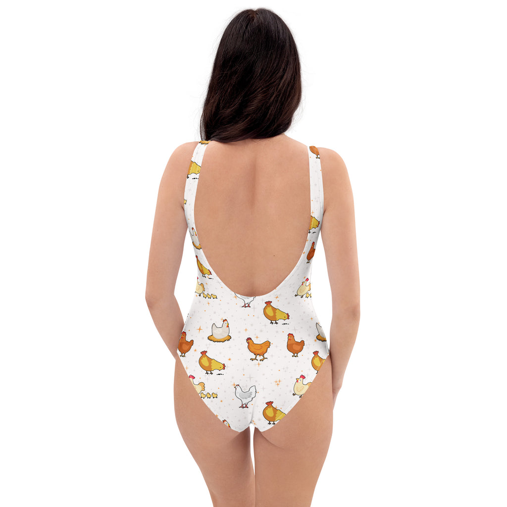 Women's Chicken Buttery Soft Swimsuit With UPF 50+