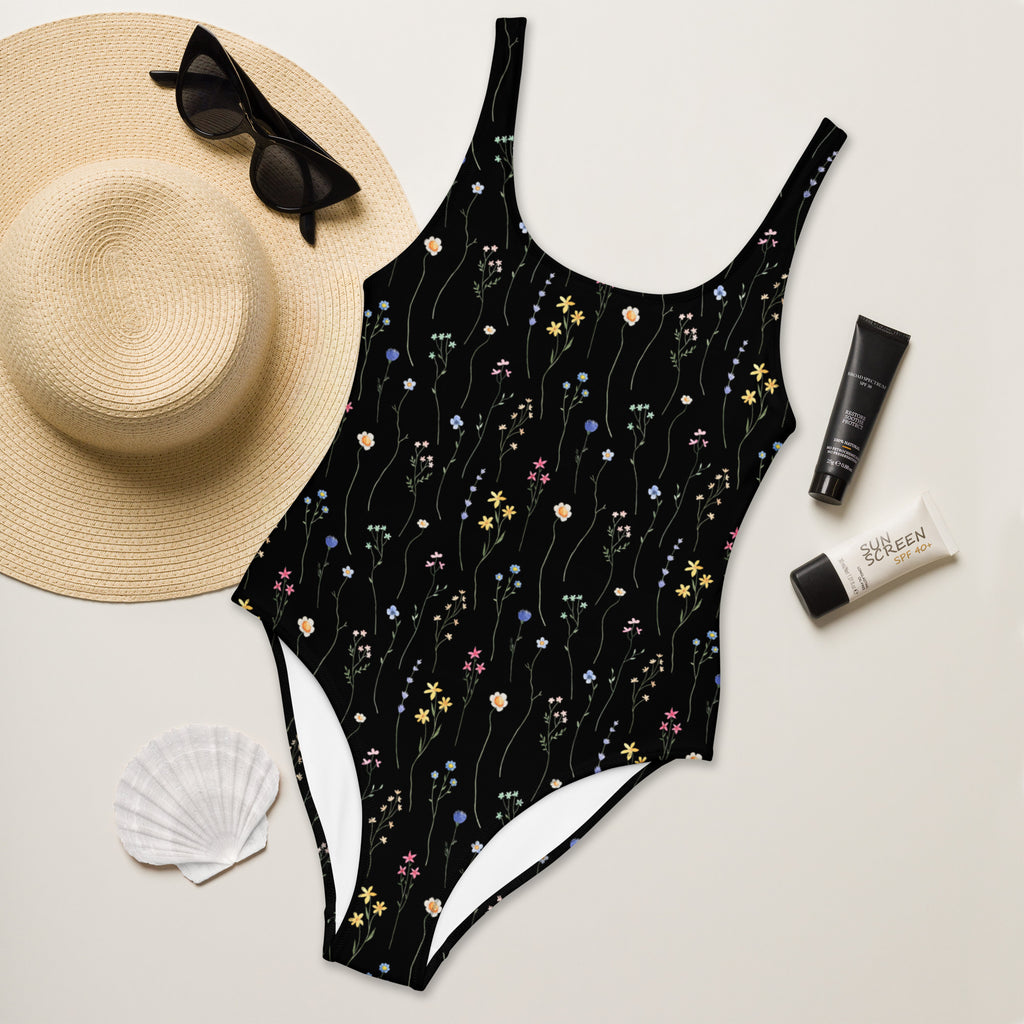 Women's Wildflower Buttery Soft Swimsuit With UPF 50+