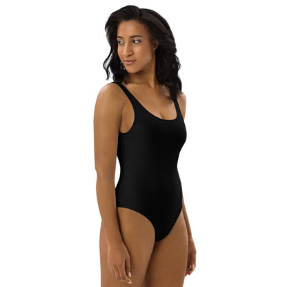 Women's Black Buttery Soft Swimsuit With UPF 50+