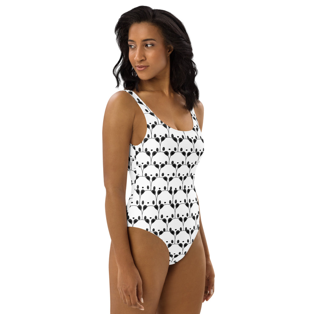 Women's Panda Buttery Soft Swimsuit With UPF 50+